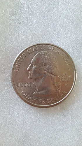 Moeda Estado Unidos comemorativa! Louisiana 2002!