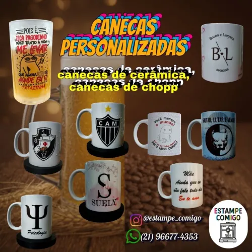 Caneca personalizada - sua logo aqui
