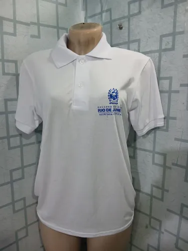 Camisa polo escolar estadual 