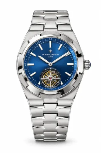 Relógio Masculino Vacheron Constantin Overseas Open Heart Azul 41 mm Automático - Linha C