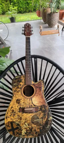 Violão Crafter De Hi lite Sp/N Cordas aço eletroacustico