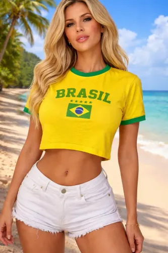 Camisa do Brasil Feminina 2026 Copa do Mundo