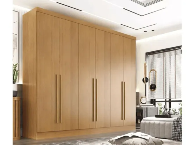 Guarda roupa 100% MDF 2.78 largura novo lacrado