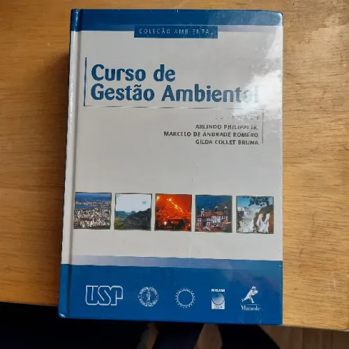 Curso de Gestão Ambiental. 1o ed. Arlindo Philippi Jr. Editora Manole. Capa Dura. NOVO