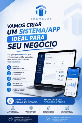 Desenvolvimento de sistemas e aplicativo para seu negócio