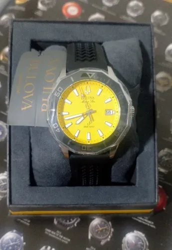 Relógio Bulova MarineStar Precionist. Leia a descrição do Anúncio.