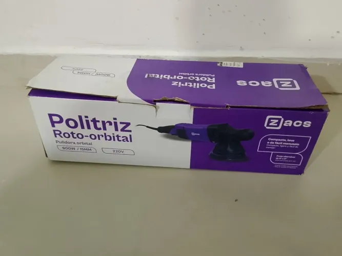Politriz orbital + boinas e produtos VONIX 