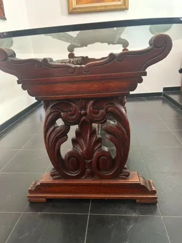 Mesa de Jantar e Divisória em madeira maciça!