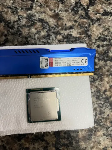 Memória RAM 8GB DDR3 + Processador i7-4770k 