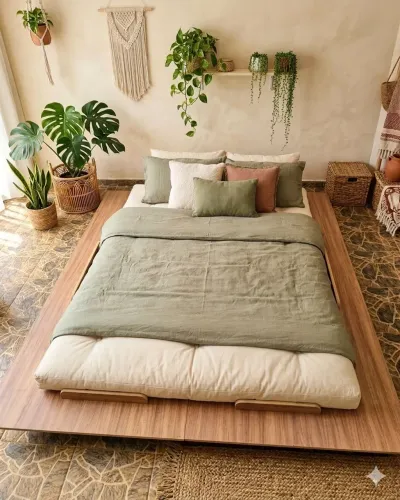 Cama japonesa - queen
