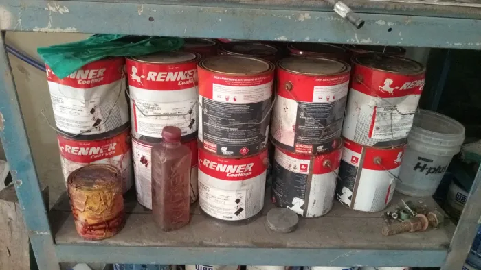 LOTE DE TINTAS INDUSTRIAS VENCIDAS 