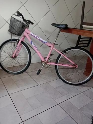 Bicicleta com cesta 