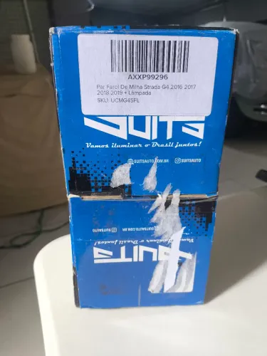 Um par de Farol auxiliar da FIAT Strada 