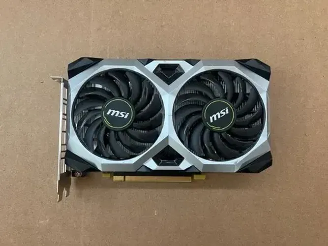 Placa de Video MSI GeForce RTX 2060 Ventus GP OC, 6GB, GDDR6, 192-bit, 912-V375-804
