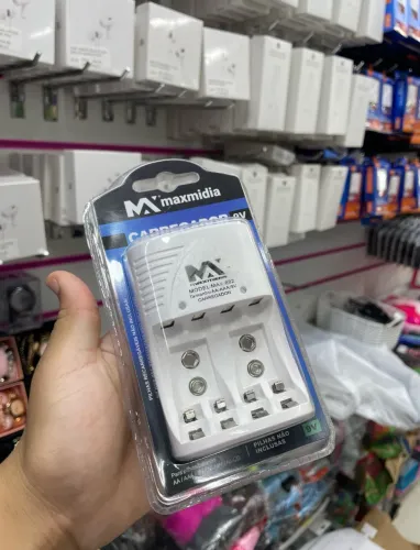 Carregador para Pilha e Bateria 9V - Entrega Grátis 