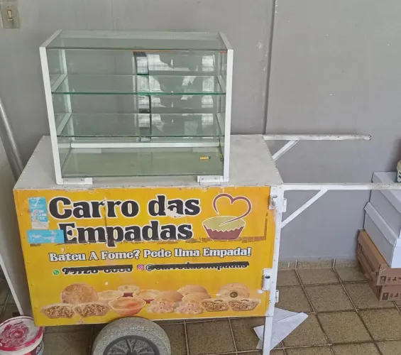 Carrinho de salgados