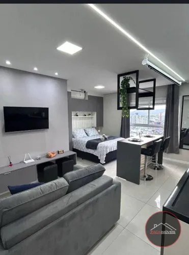 Studio com 1 dormitório, 27 m² - venda por R$ 370.000,00 ou aluguel por R$ 3.600,00/mês -