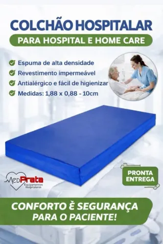 Colchão hospitalar impermeável