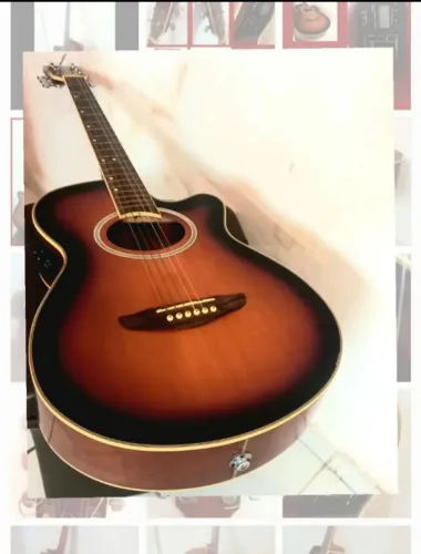 VIOLÃO COM LINDO DISIGNE,SOM,CORES E NUANCES TAGIMA,CONTENDO PAINEL DE AFINAÇÃO  500 R$ 