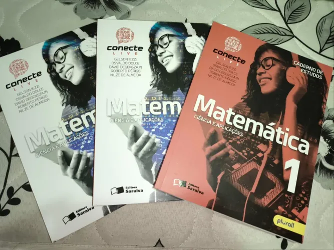 BOX DE LIVROS MATEMÁTICA 1 CONECTE LIVE (SARAIVA)