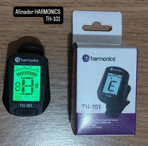 Afinador HARMONICS TH -101 Clip Cromático 