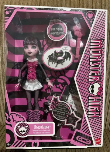 Boneca Draculaura Creeprodution 2024 Lacrada Nova