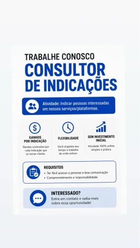 Oportunidade de emprego