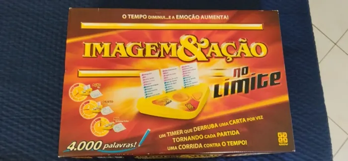 Jogo Imagem & Ação No Limite - nunca usado!