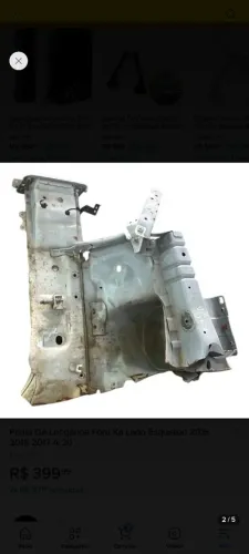 Longarina lado esquerdo Ford Ka Hatch Original 