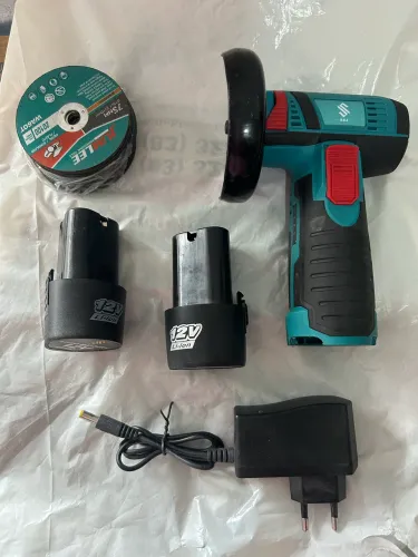 Mini esmerilhadeira portátil 12v