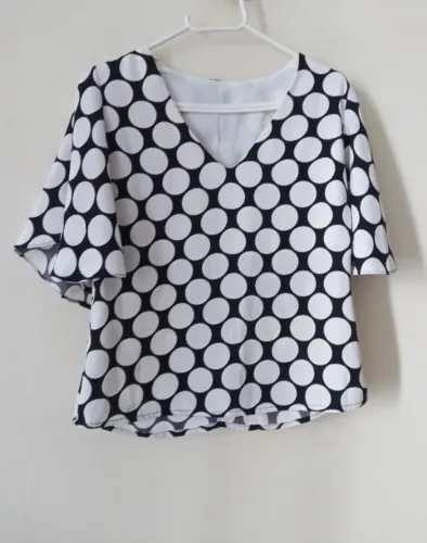Blusa Decote V 38
