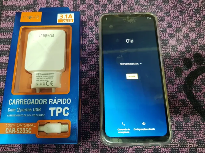 Motorola moto E20 / 32gb / 2gb ram / tela 6.5 / android 11