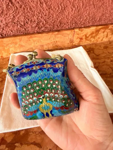 Bolsinha Cloisoné - Esmalte