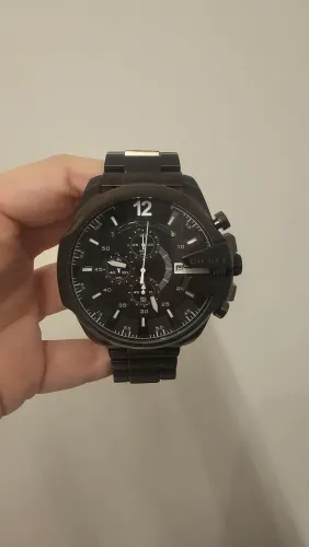 relógio masculino analógico preto diesel