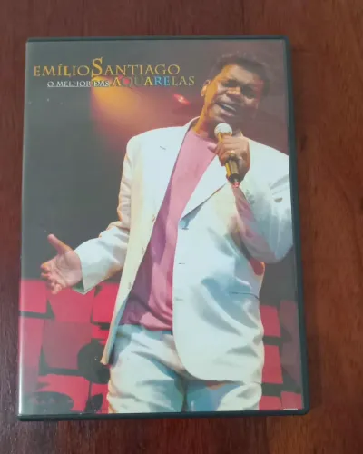 DVD Emílio Santiago O Melhor das Aquarelas