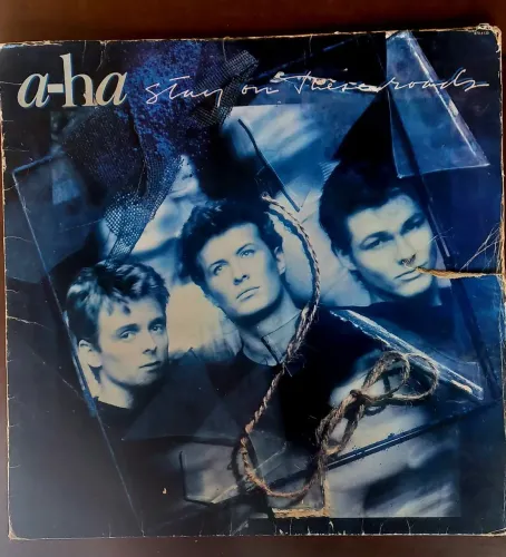 Disco de vinil LP a-ha.