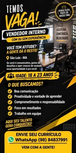 VAGA DE EMPREGO