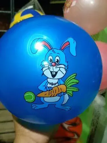 Bola azul infantil 