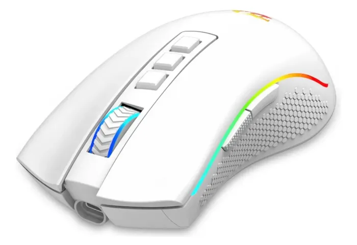 Mouse Gamer Cobra Pro M711-PRO 8 Botões 16.000 Dpi Branco Redragon