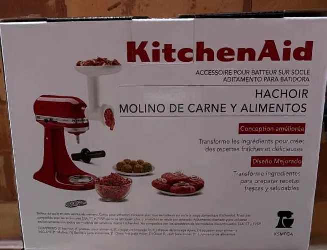 Moedor de carne Kitchenaid