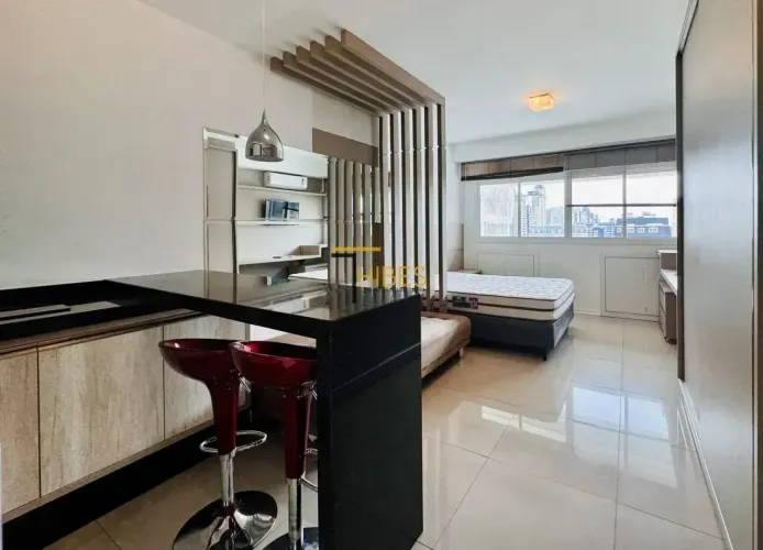 Apartamento studio, lifespace curitiba, batel, 32 m² privativos, mobiliado, em frente o sh