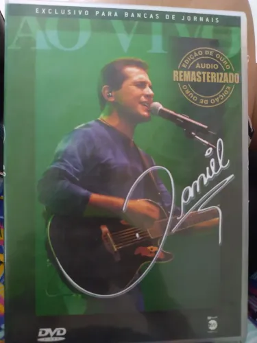 DVD Daniel Ao Vivo - Edição de Ouro (Áudio Remasterizado) - Raridade
