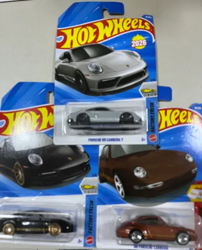 Hotwheels Porsche Ferrari