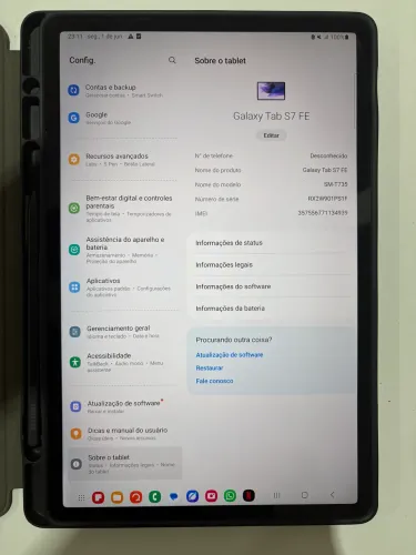 SAMSUNG TAB S7 FE