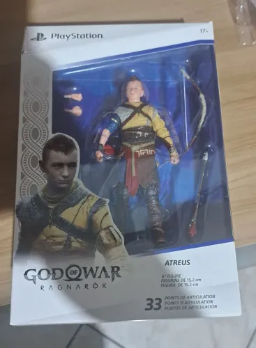 Action Figure Atreus 15 cm Oficial Playstation Novo Lacrado