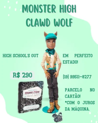 Monster High - Clawd Wolf