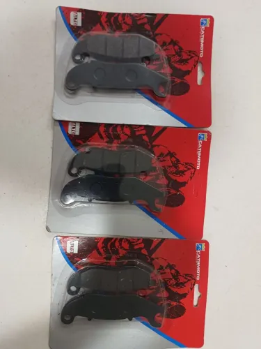 3 pares Pastilhas de freios moto CG 150