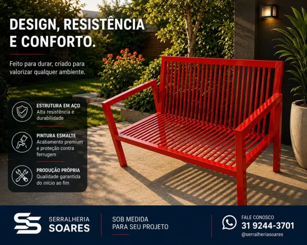 Banco para seu espaço