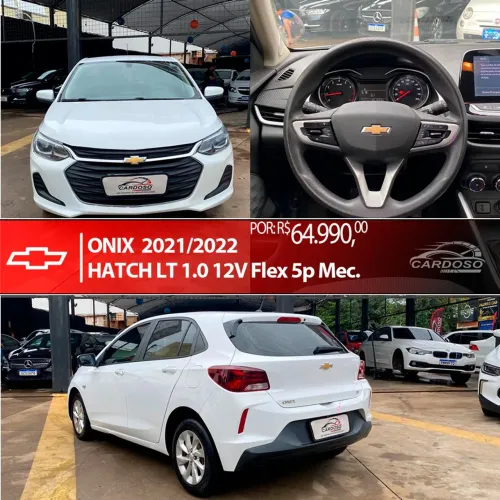 Chevrolet Onix Hatch LT 1.0 12V Flex Mec. 4P 2022