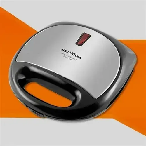 grill e sanduicheira crome inox
